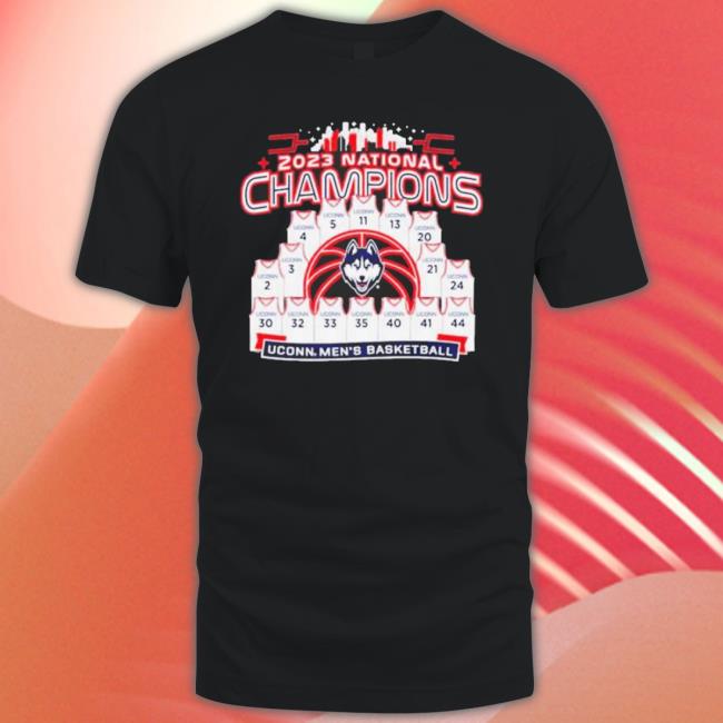 Uconn Huskies 2023 Ncaa Men’S Basketball National Champions Jerseys Shirt