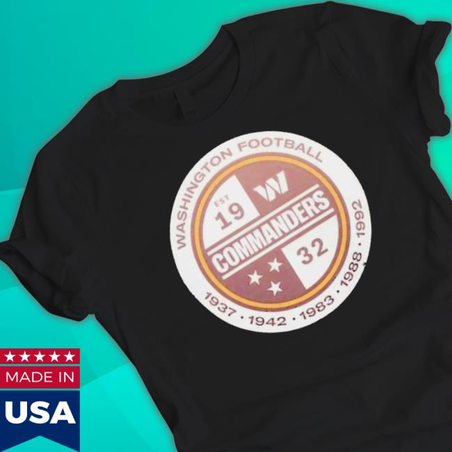 Washington Commanders Imprint Headline 1932 Tee Shirt