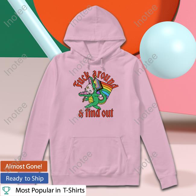 Gators Daily Store Fafo Kewpie Fuck Around And Find Out Hooded Sweatshirt Gators Daily Store Fuck Around And Find Out Fafo Kewpie Hooded Sweatshirt