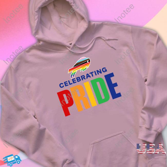Buffalo Bills Pride Month Hoodie Official Buffalo Celebrating Pride Hoodie