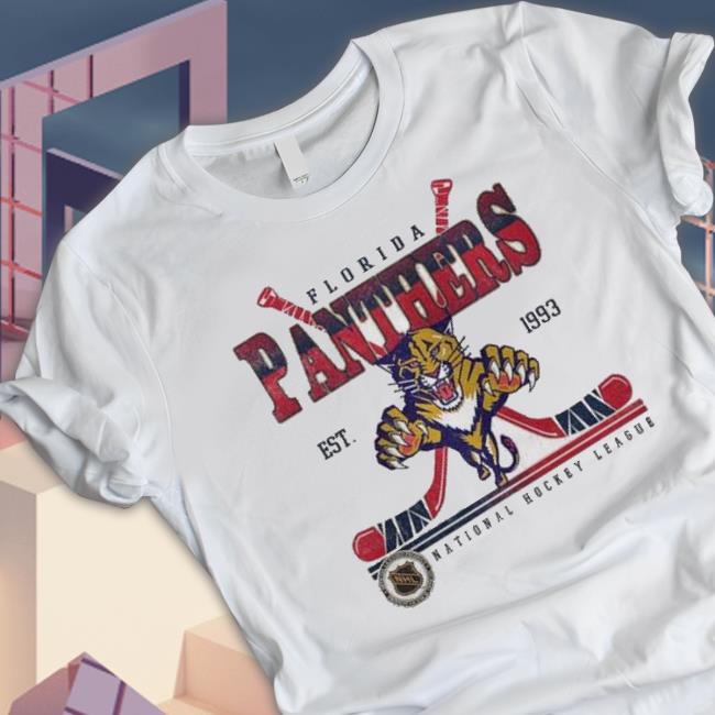 Florida Panther National Hockey League Est 1993 shirt Florida Panther National Hockey League Est 1993 Shirt
