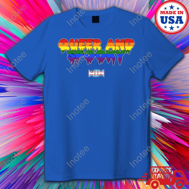 Queer And Spooky Long Sleeve Tee Shirt Color Test Merch