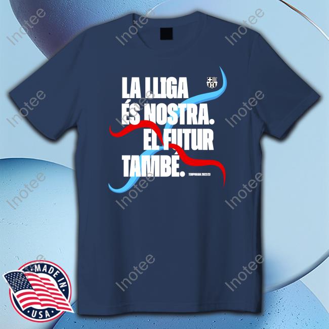 La Lliga Es Nostra El Futur Tambe Hooded Sweatshirt