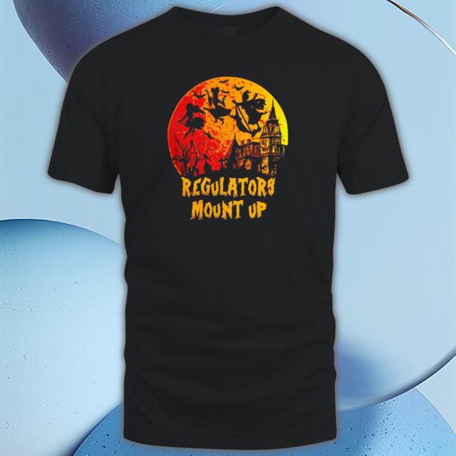 Official Regulators Mount Up Happy Halloween Retro Vintage 2023 Shirt Official Regulators Mount Up Happy Halloween Retro Vintage 2023 Shirts