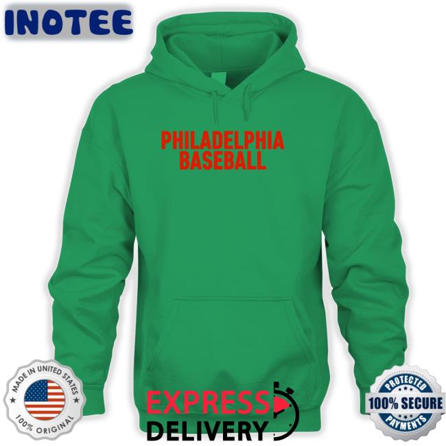 Philadelphia Baseball Shirt Philadelphia Baseball Long Sleeve T Shirt