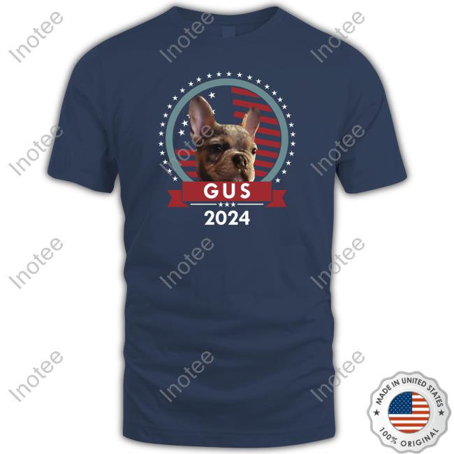 Vandals Merch American Flag Gus 2024 Dog Tee Shirts Greggutfeld