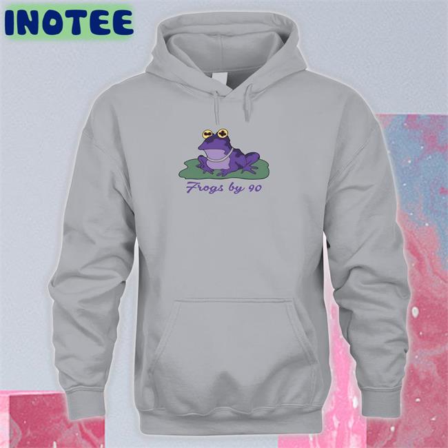 Max Duggan Wearing Frogs By 90 Hypnotoad Shirt Tcu Football Max Duggan Wearing Frogs By 90 Hypnotoad Hooded Sweatshirt Chris Vannini