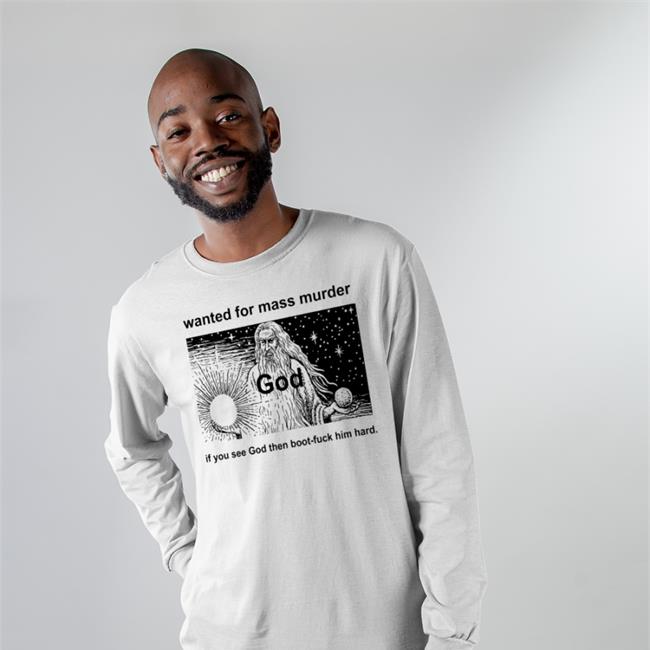 Genesis De Robert Crumb Shirts That Go Hard Wanted For Mass Murder God You See God Then Boot Fuck Him Hard Shirt