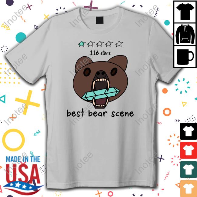 Best Bear Scene Tee Shirt