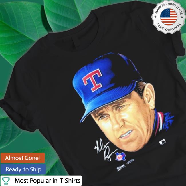Nolan Ryan Big Face And Spell-Out shirt