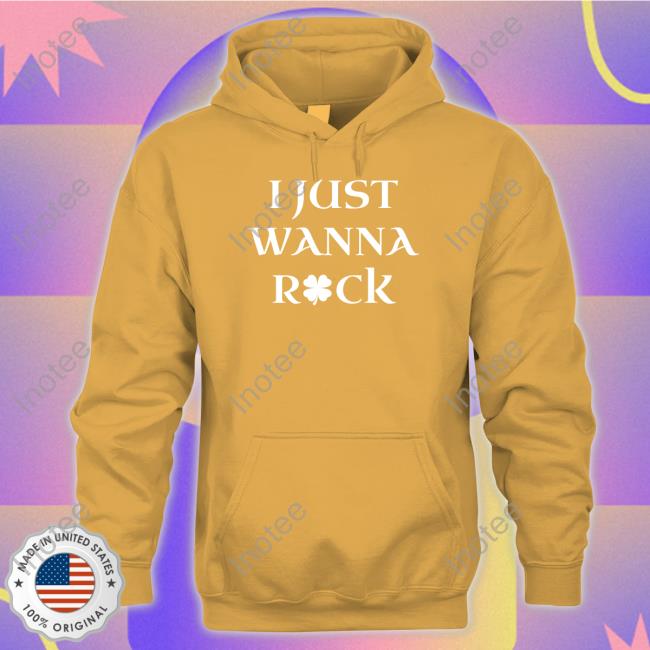 Barstool Sport Store I Just Wanna Shamrock Tee Shirt Barstool Sport Store I Just Wanna Shamrock Long Sleeve Shirt