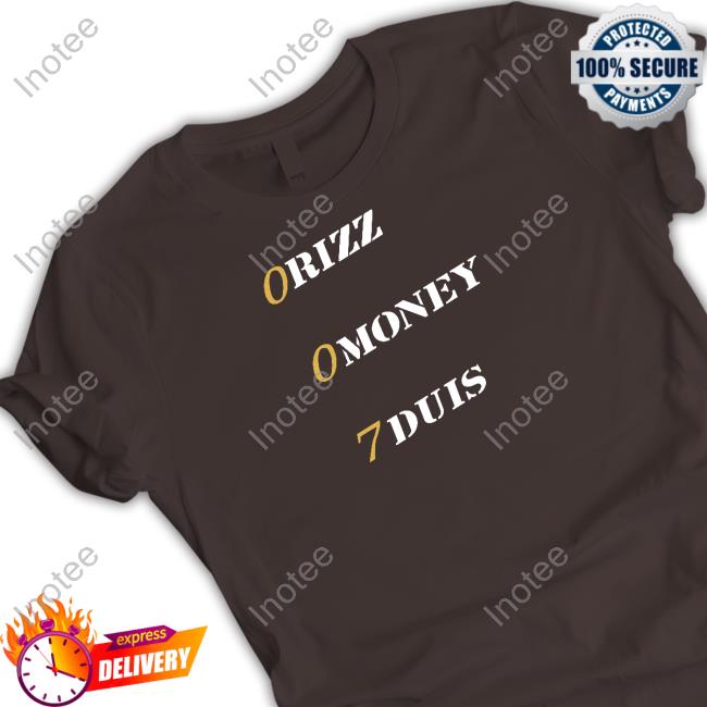 007 Rizz Money Duis T Shirt