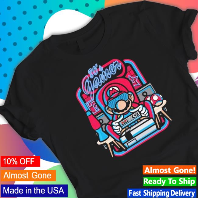 Official Mario 90’S Gamer Room Shirt