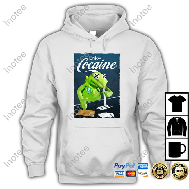 Weird Thrift Store Shirts Frog Enjoy Cocaine Shirt