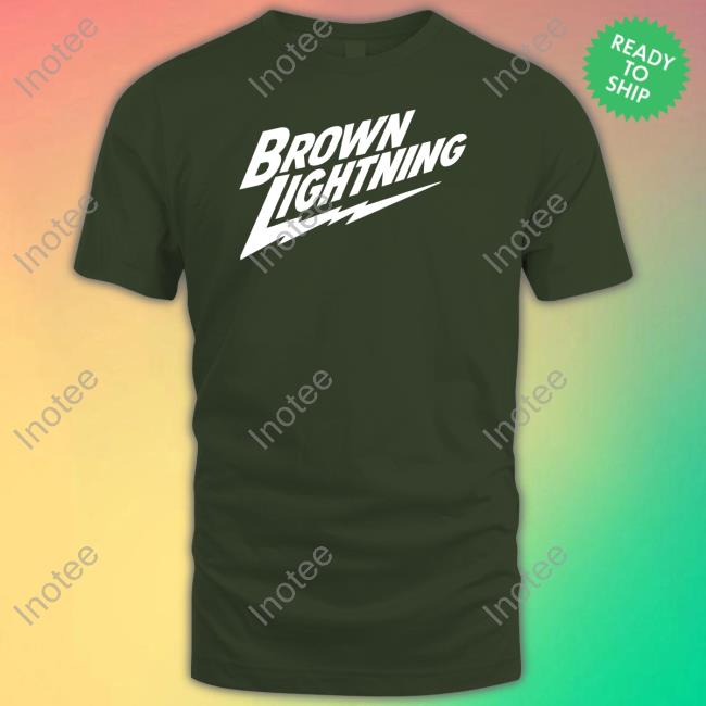 Lamorne Shop Brown Lighting Long Sleeve T Shirt Lamorne Morris Lamorne Shop Brown Lighting Long Sleeve T Shirt Lamorne Morris