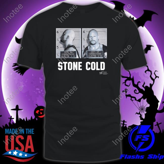 Stone Cold Dept. Of Corrections Mugshot Hoodie