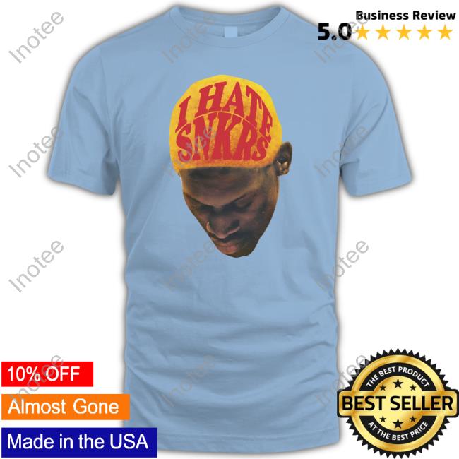 I Hate Snkrs The Worm Tee