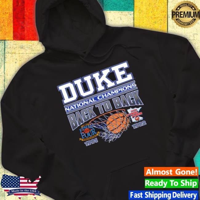 Duke Back To Back ’91-92 shirt