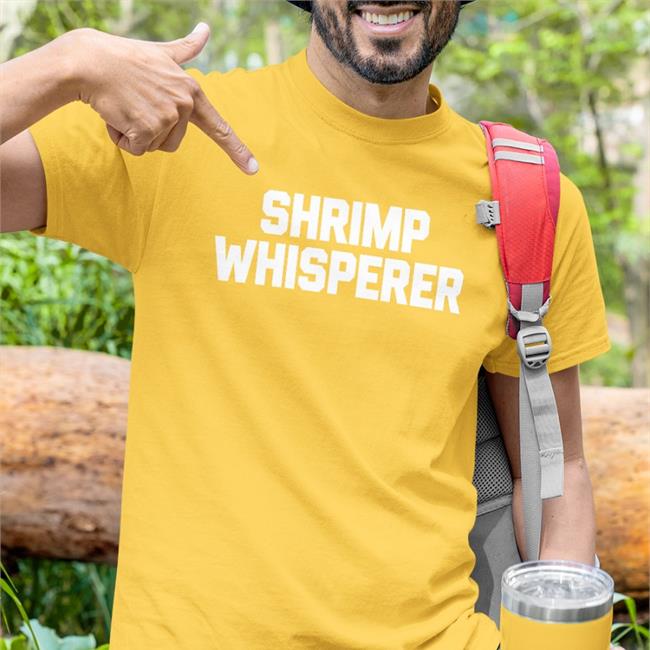Weird Thrift Store Shirts Shrimp Whisperer Sweatshirt