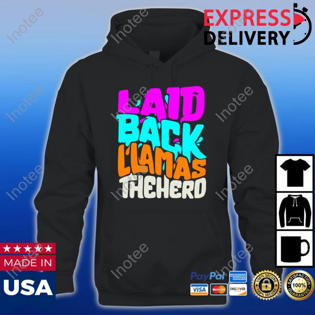 Laid Back Llamas Rare Lbl Hoodie