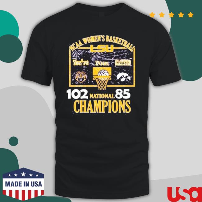Ncaa Women’S Basketball Lsu Tigers National Champions 2023 Shirt