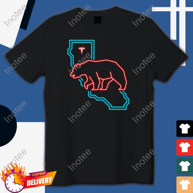 Tesla California Bear Shirts