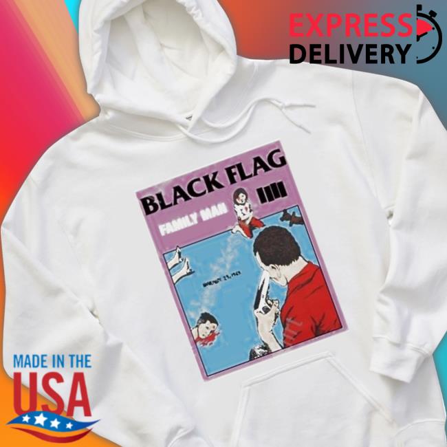 Lottareds Black Flag Family Man Crewneck Shirt Lottareds Black Flag Family Man Crewneck Shirt