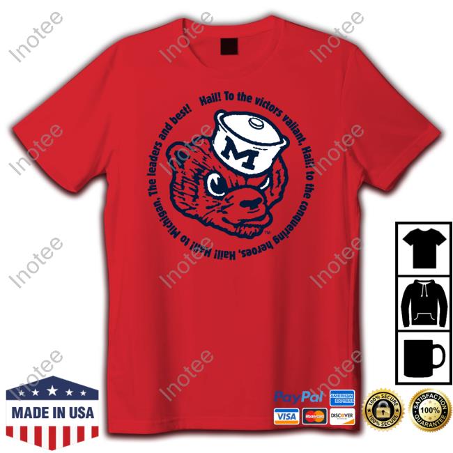 Michigan Hail To The Victors Lyrics Shirt