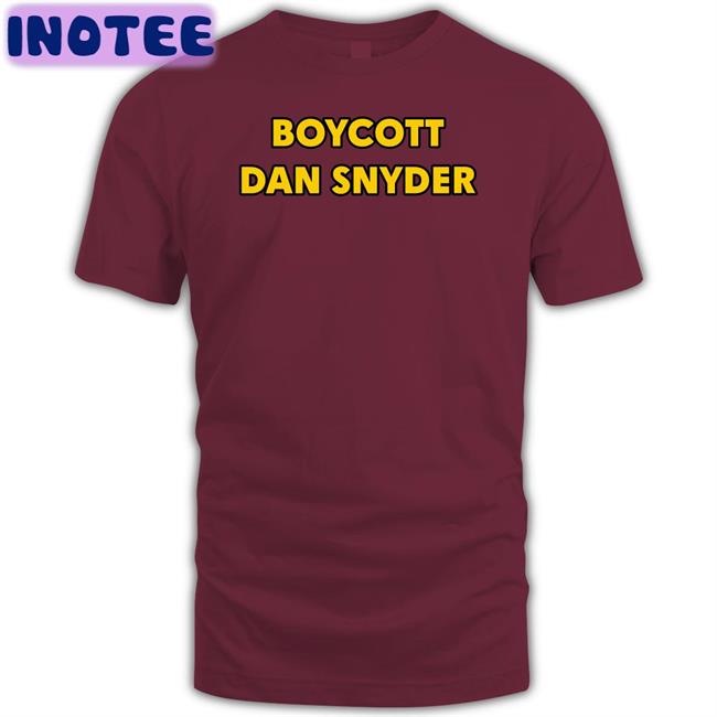 Boycott Dan Snyder Sweatshirt