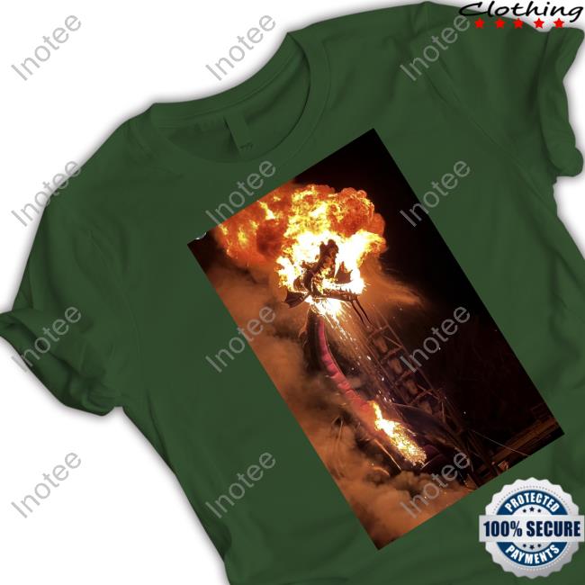 Dragon Catches On Fire During Disneyland's Fantasmic Show Shirt