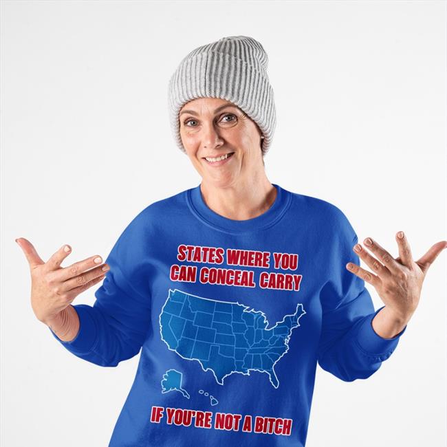 States Where You Can Conceal Carry Shirt