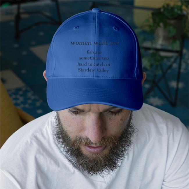 Clementine Women Want Me Fish Are Sometimes Too Hard To Catch In Stardew Valley Hat