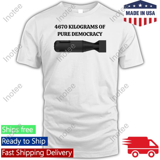Degenerated Shop 4670 Kilograms Of Pure Democracy Hoodie