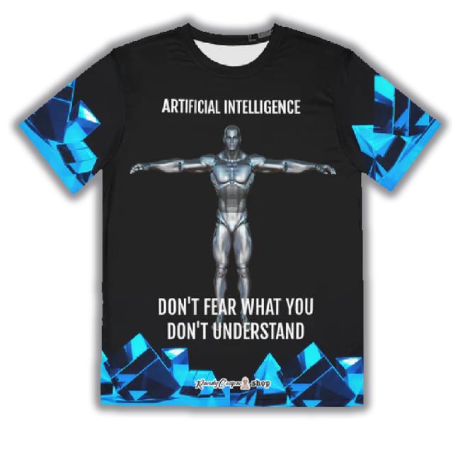 Don't Fear Ai T-Shirt, Men's Polyester Sweatshirt