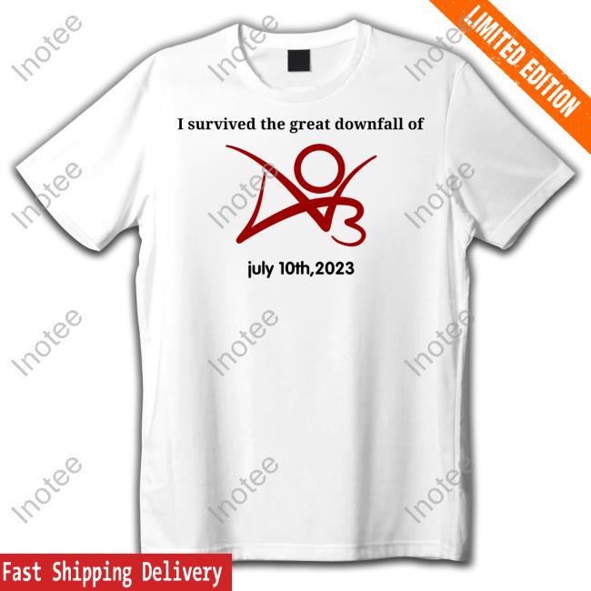 I Survived The Great Downfall Of AO3 July 10Th, 2023 Tank Top