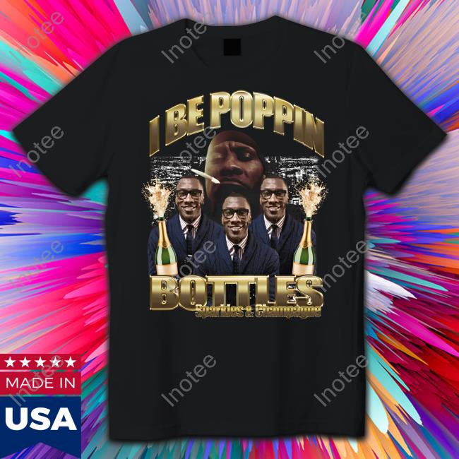 Hardshirts I Be Poppin Bottles Sparkles And Champagne Tank Top