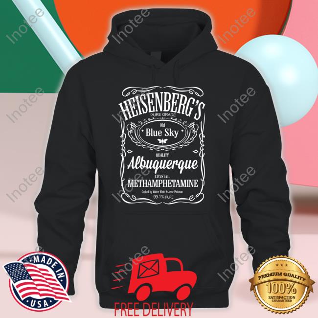No Context Walter White Heisenberg Pure Grade Old Blue Sky Albuquerque Tee Shirt