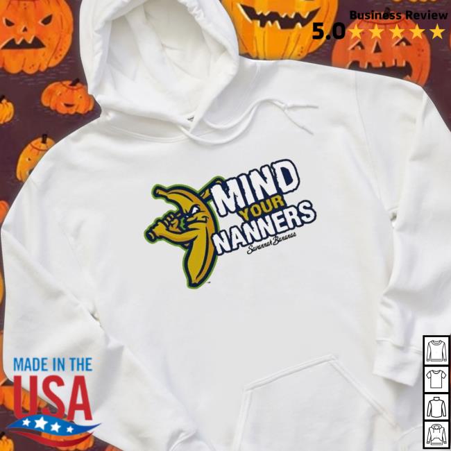 Official Savannah Bananas Mind Your Manners shirt