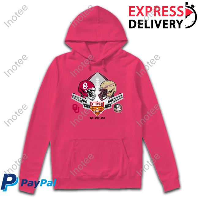 Fcsmerch Sooners Vs Seminoles Cheez It Bowl Hoodie Fcsmerch Sooners Vs Seminoles Cheez It Bowl Tee Shirt