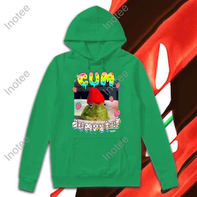 Frog Cum Dumpster Shirt Teen Hearts Shirts With Threatening Auras Frog Cum Dumpster Shirt Teen Hearts