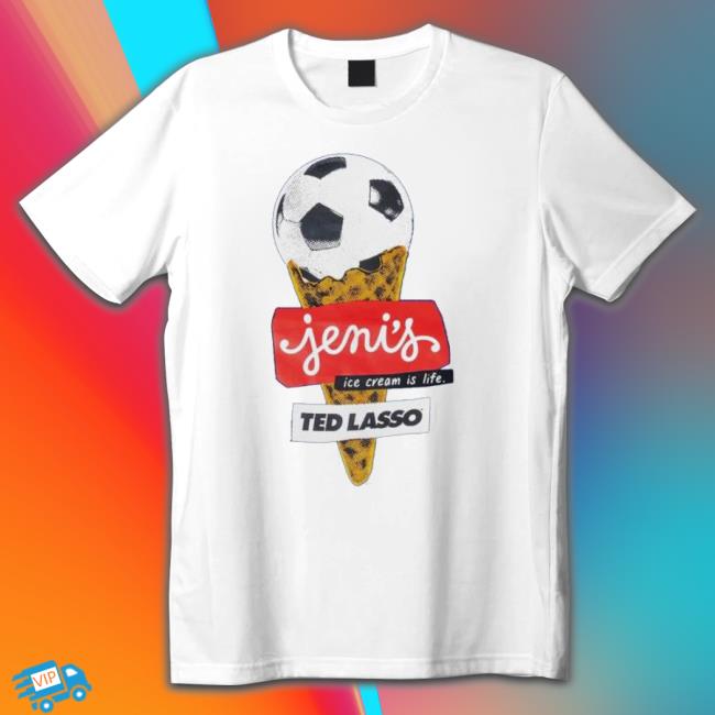 Jeni’S X Ted Lasso shirt