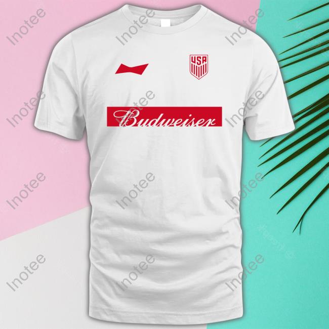 U.S. Men's National Soccer Team Budweiser New Shirt