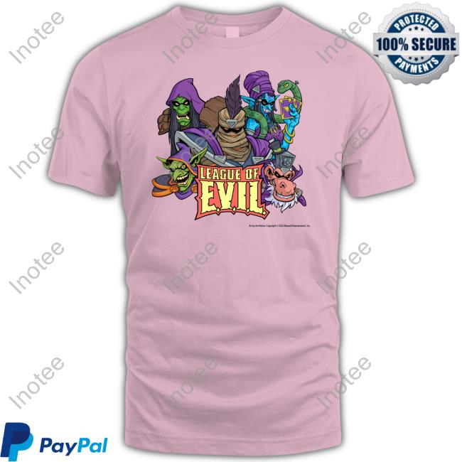 Jim Nelson League Of Evil Shirts Mothmanjim