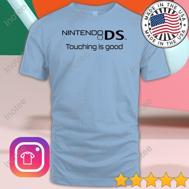 Nintendeal Nintendo Ds Touching Is Good Sweatshirt