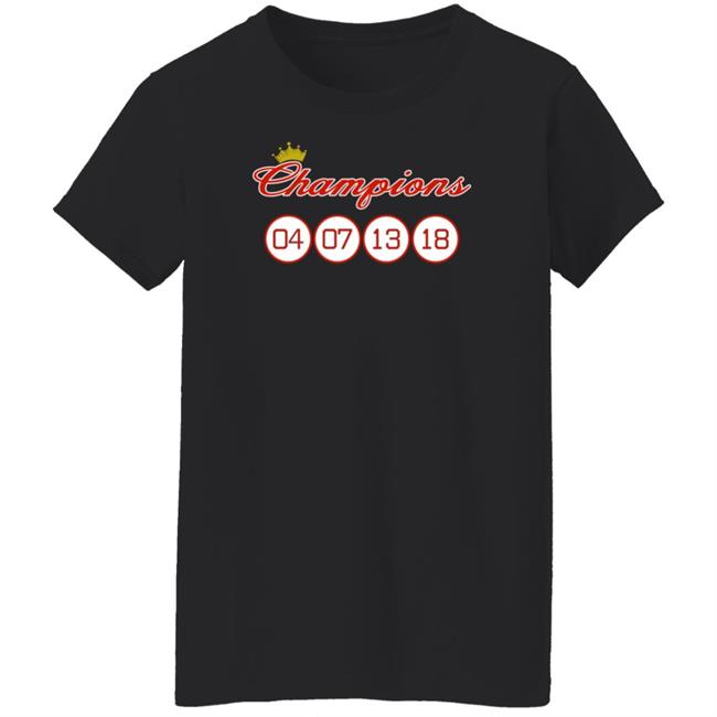 Jared Carrabis Champions 04 07 13 18 Shirt Hoodie Swaeatshirt Jared Carrabis Champions 04 07 13 18 Shirt Hoodie Swaeatshirt