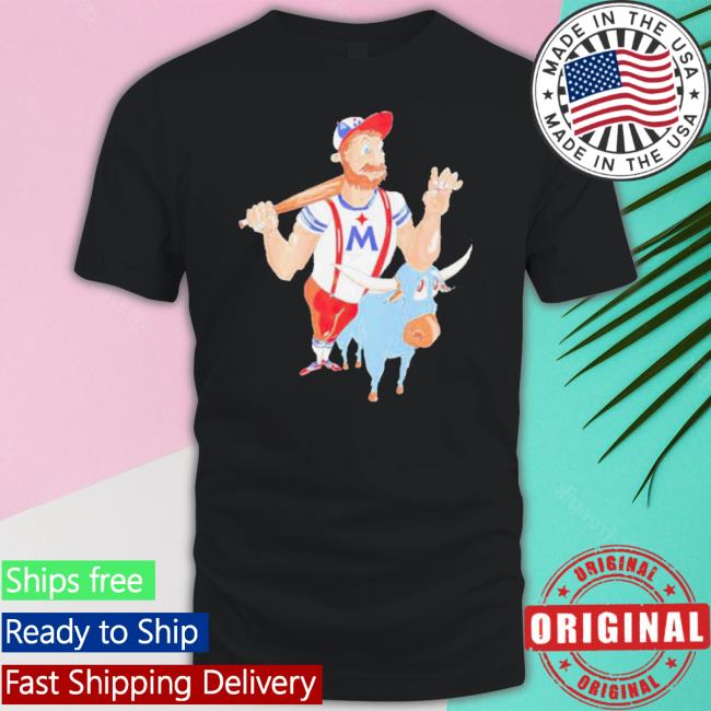 Barret Lee Paul Bunyan Cartoon shirt