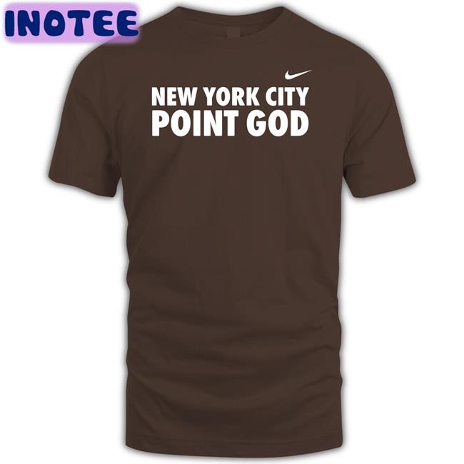 Kenny Anderson New York City Point God Shirt Mark Jackson