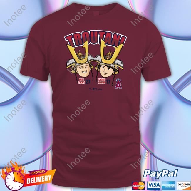 R/Angelsbaseball Troutani Mike Trout X Shohei Ohtani Shirt, T Shirt, Hoodie, Sweater, Long Sleeve T-Shirt And Tank Top