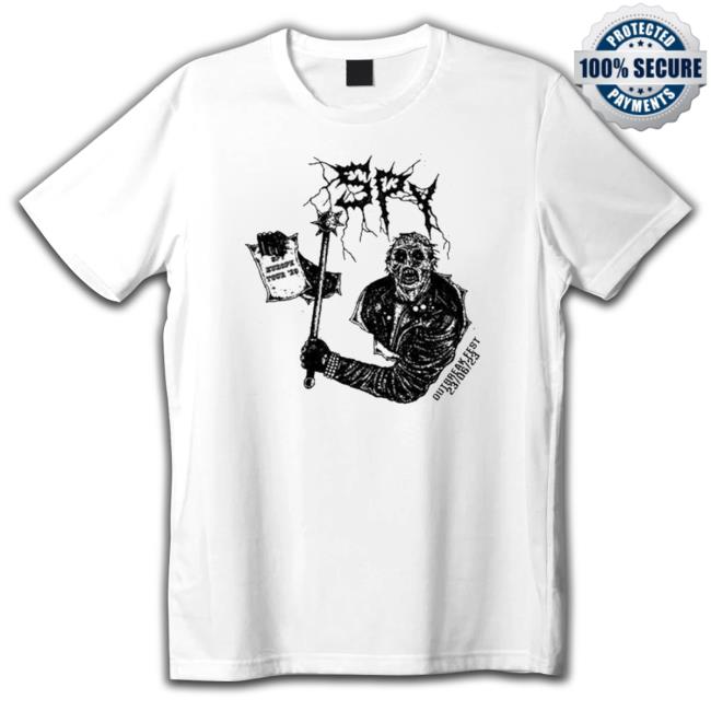 Original Spy Europe Tour 23 Legfarmer Outbreak Fest T-Shirt