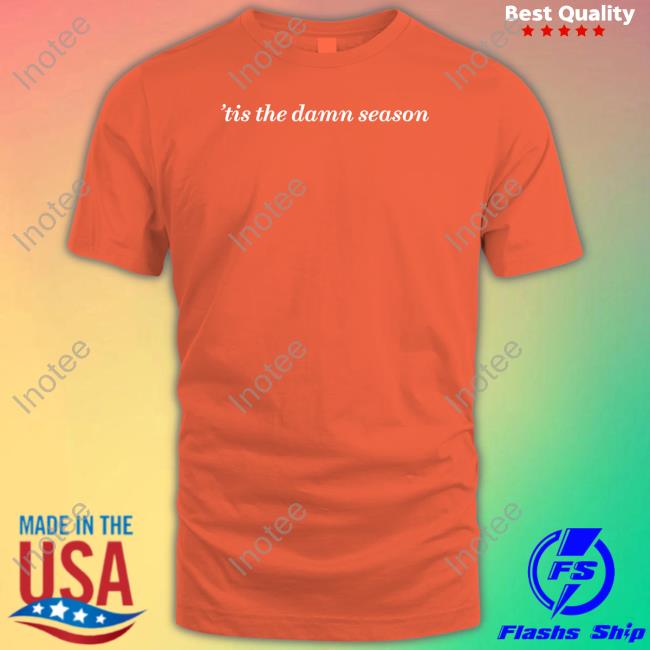 Mark Taylor Wearing Tis The Damn Season Long Sleeve T Shirt